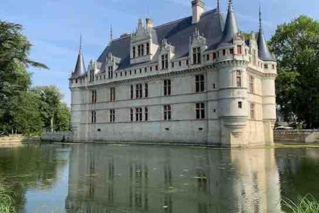 Gite Chalet-Piscine "Belle-Etoile" Touraine Anjou クルセル・ドゥ・トゥレーヌ エクステリア 写真